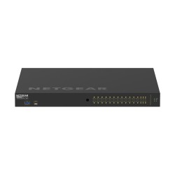 NETGEAR M4250-26G4XF-PoE+ Managed Switch 24x1G PoE+ 480W 2x1G and 4xSFP+ (GSM4230PX)