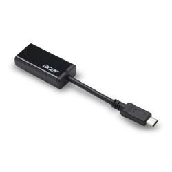 TYPE-C(M) TO VGA(F) CABLE BLACK ACB630 (RETAIL PACK)