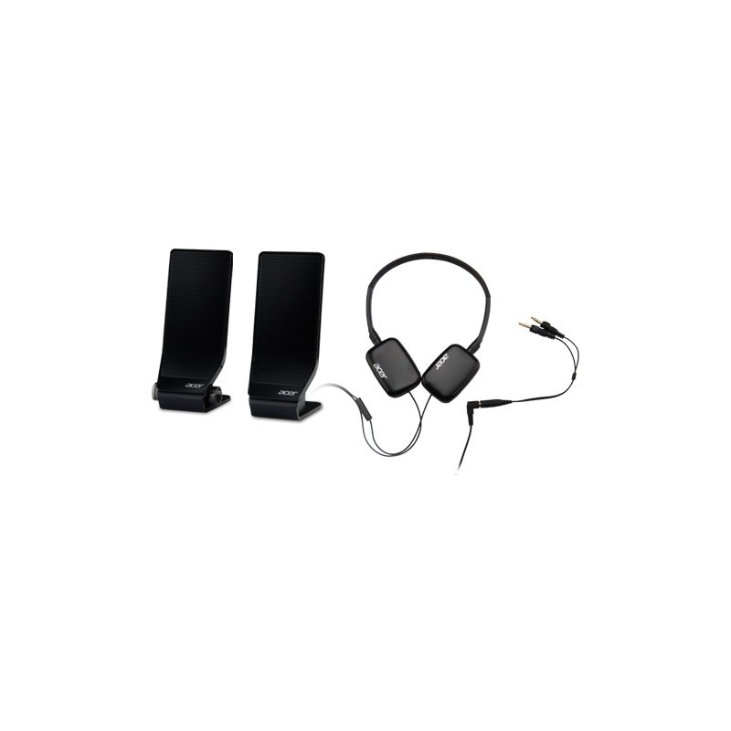 In-Ear Headphones Black  retail box