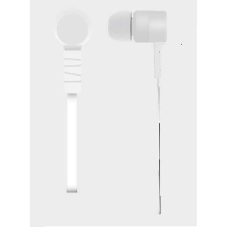 In-Ear Headphones White  retail box