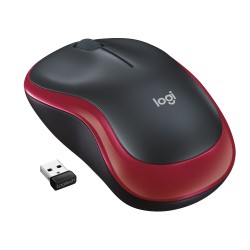 Logitech® Wireless Mouse M185 - RED - EWR2